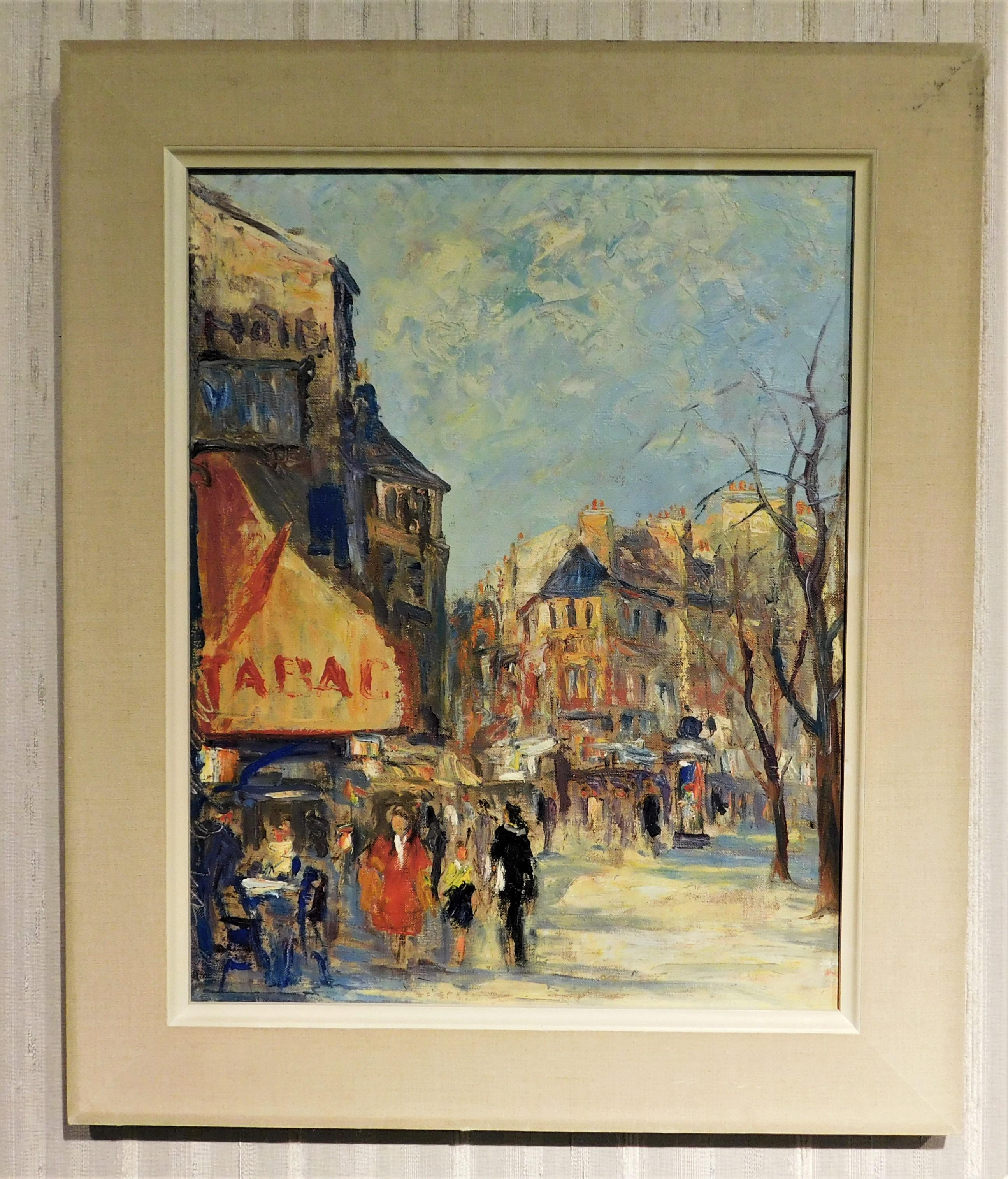 Paint Jean Le Van 'Danish' Oil on Canvas Original Art