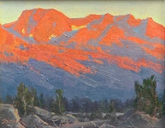 Alpine Glow above Caples Lake