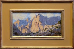 Le prime luci sul Picture Peak; La Sierra