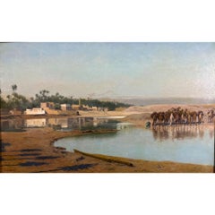 "Afternoon Along the Nile