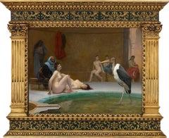 Le Marabout: In the Harem Bath by Jean-Léon Gérôme