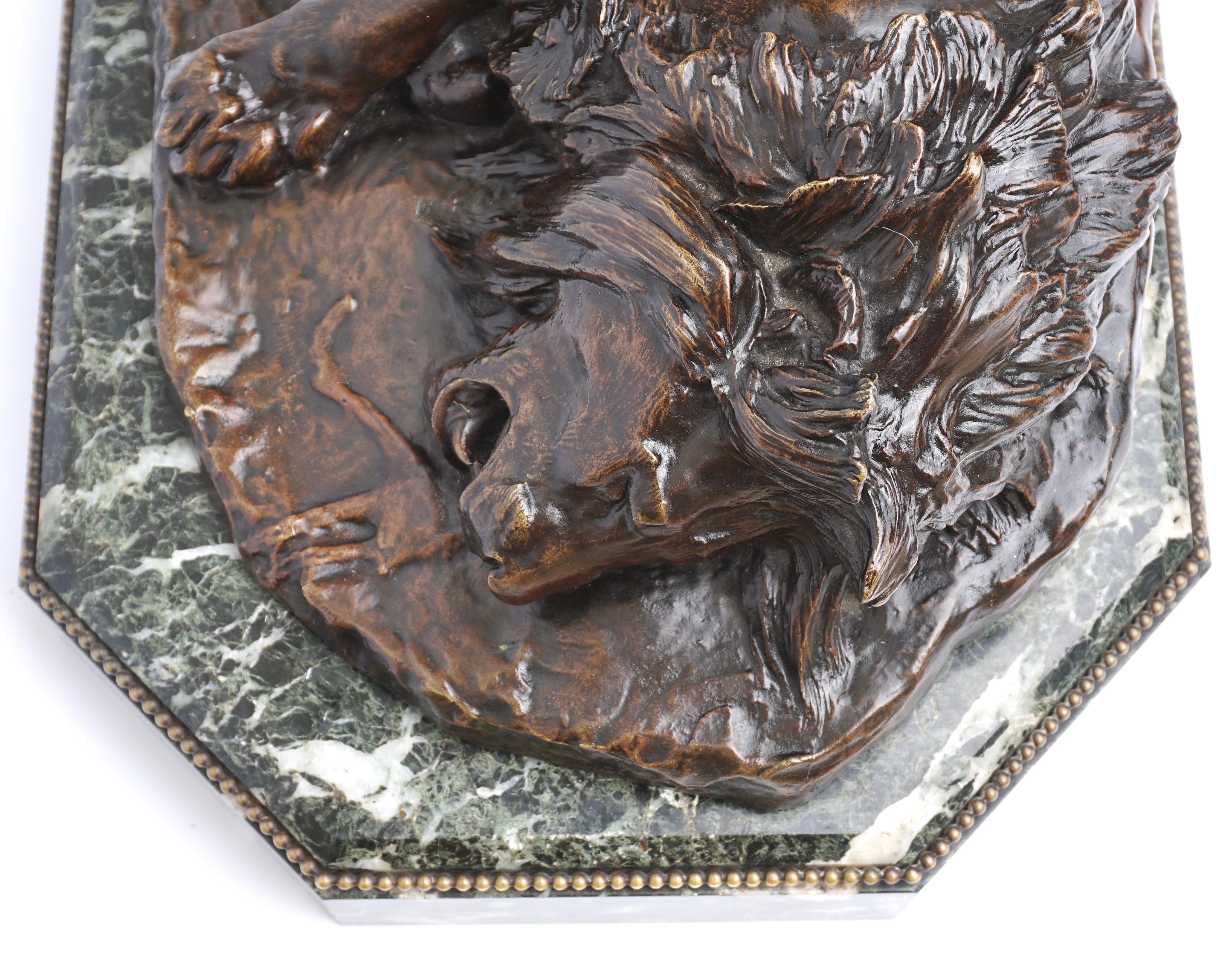 Jean Leon Gerome Plaudite Cives Bronze sculpture 1