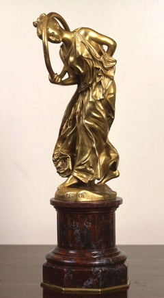 Reifentänzerin (La Joueuse de Cerceau) - Jean-Léon Gérôme - Französisch - Skulptur
