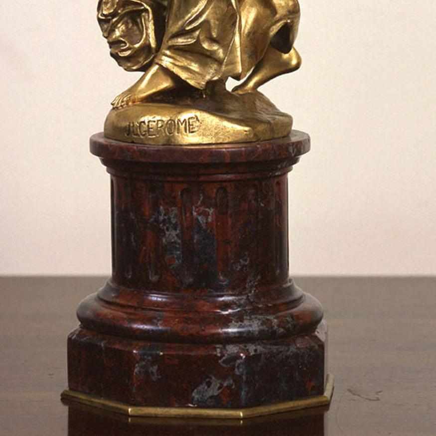 Reifentänzerin (La Joueuse de Cerceau) - Jean-Léon Gérôme - Französisch - Skulptur im Angebot 3