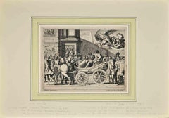 Julius Caesar Victo - Etching by Jean Lepautre - Late 17th Century