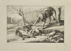Wildlife - Etching by Jean Lepautre - 18th Century
