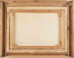 Vieille France -Painting by Jean Lereu - 19th Century