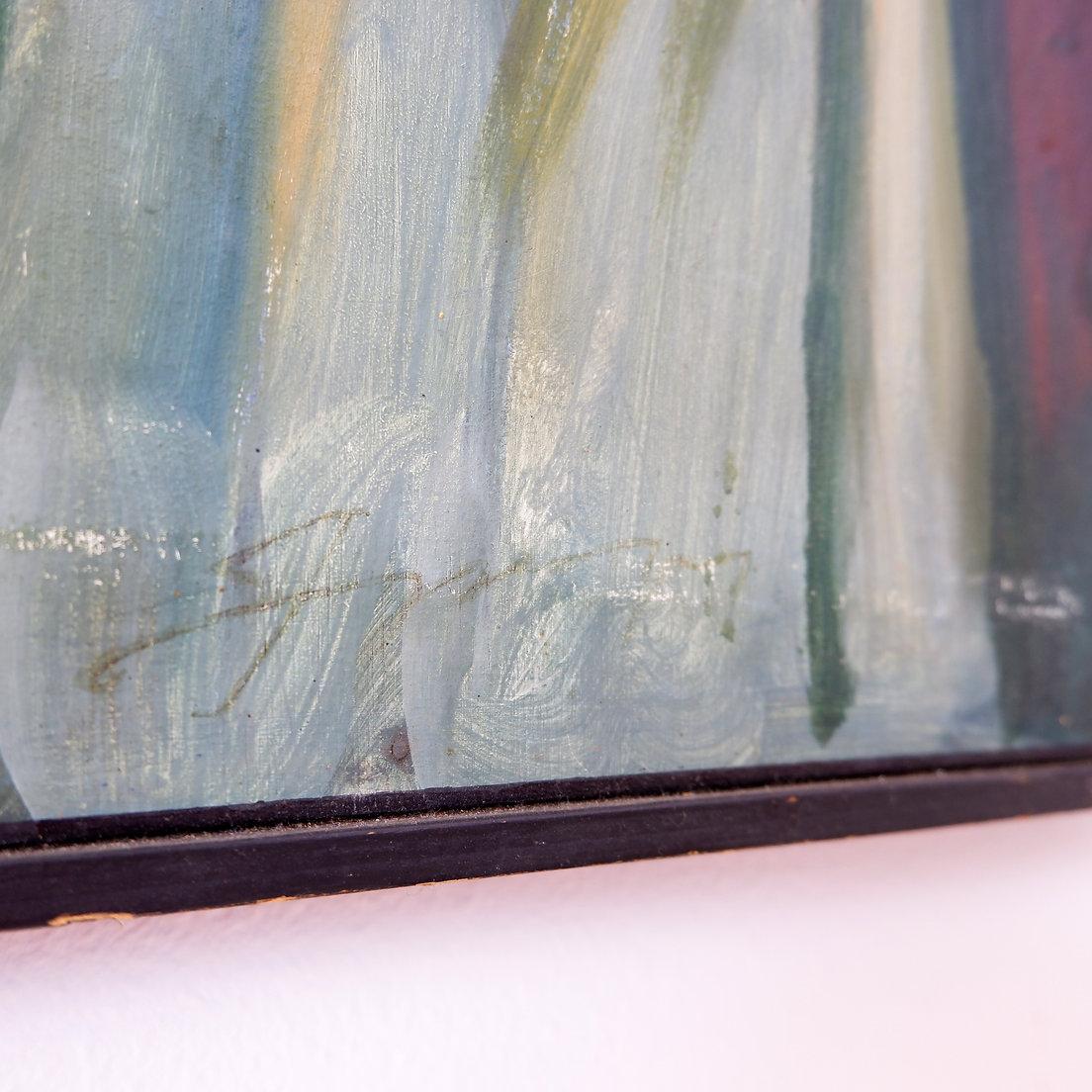 Jean Leroy attributed (1896 - 1939) Painting on panel - Signed lower right For Sale 8