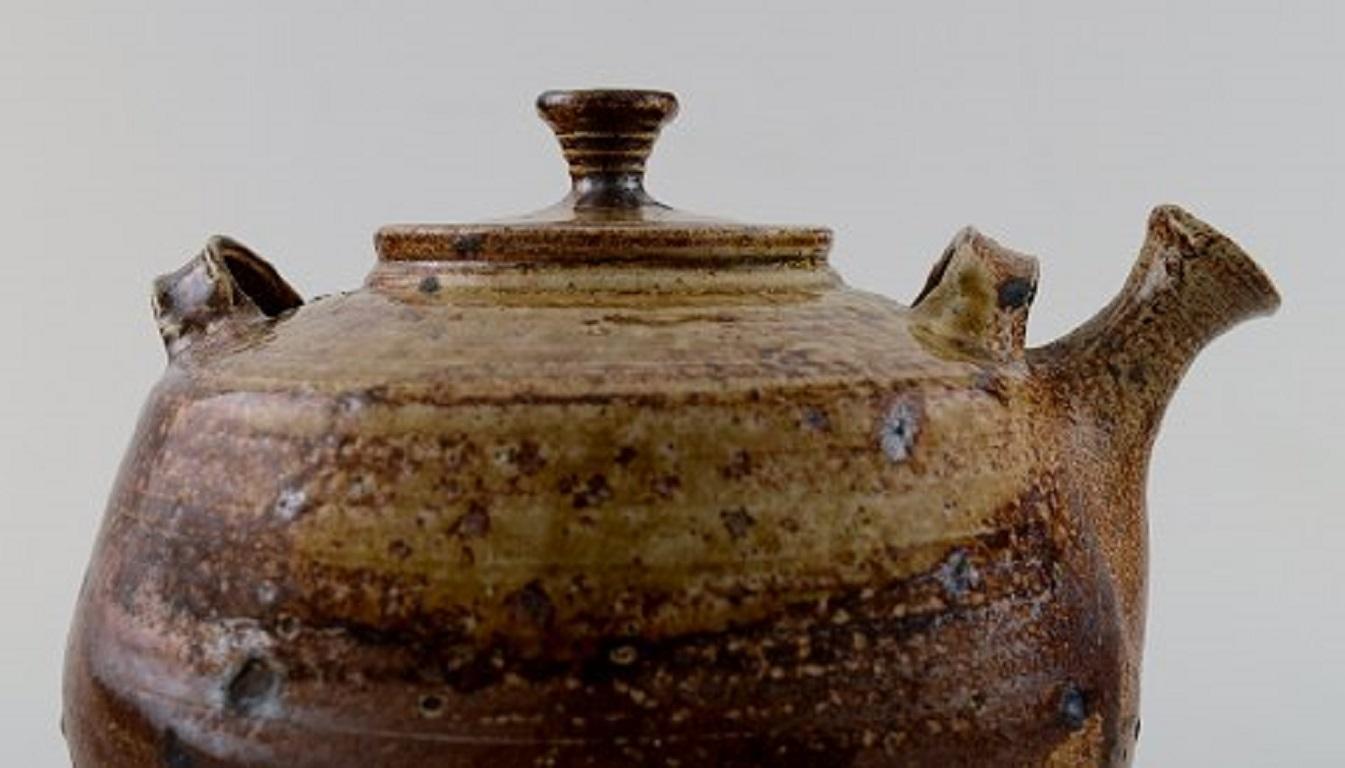 Mid-Century Modern Jean Linard Stoneware Teapot