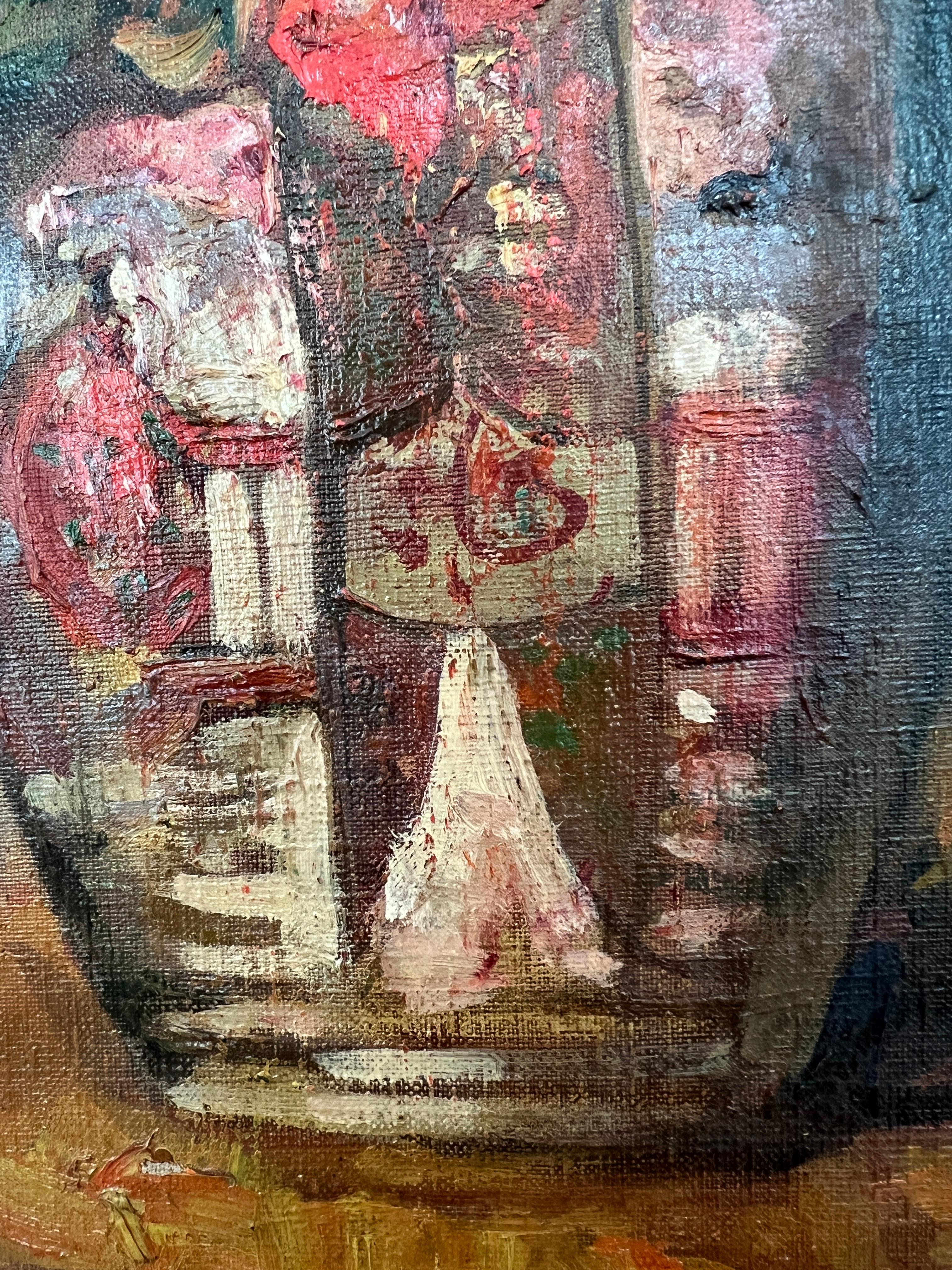 Obra sobre lienzo
Marco dorado
68.5 x 47 x 3.5 cm