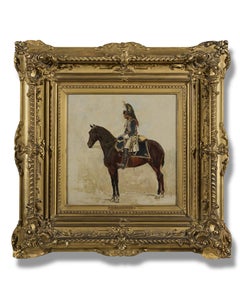 Un Cuirassier (Un soldado de caballería)