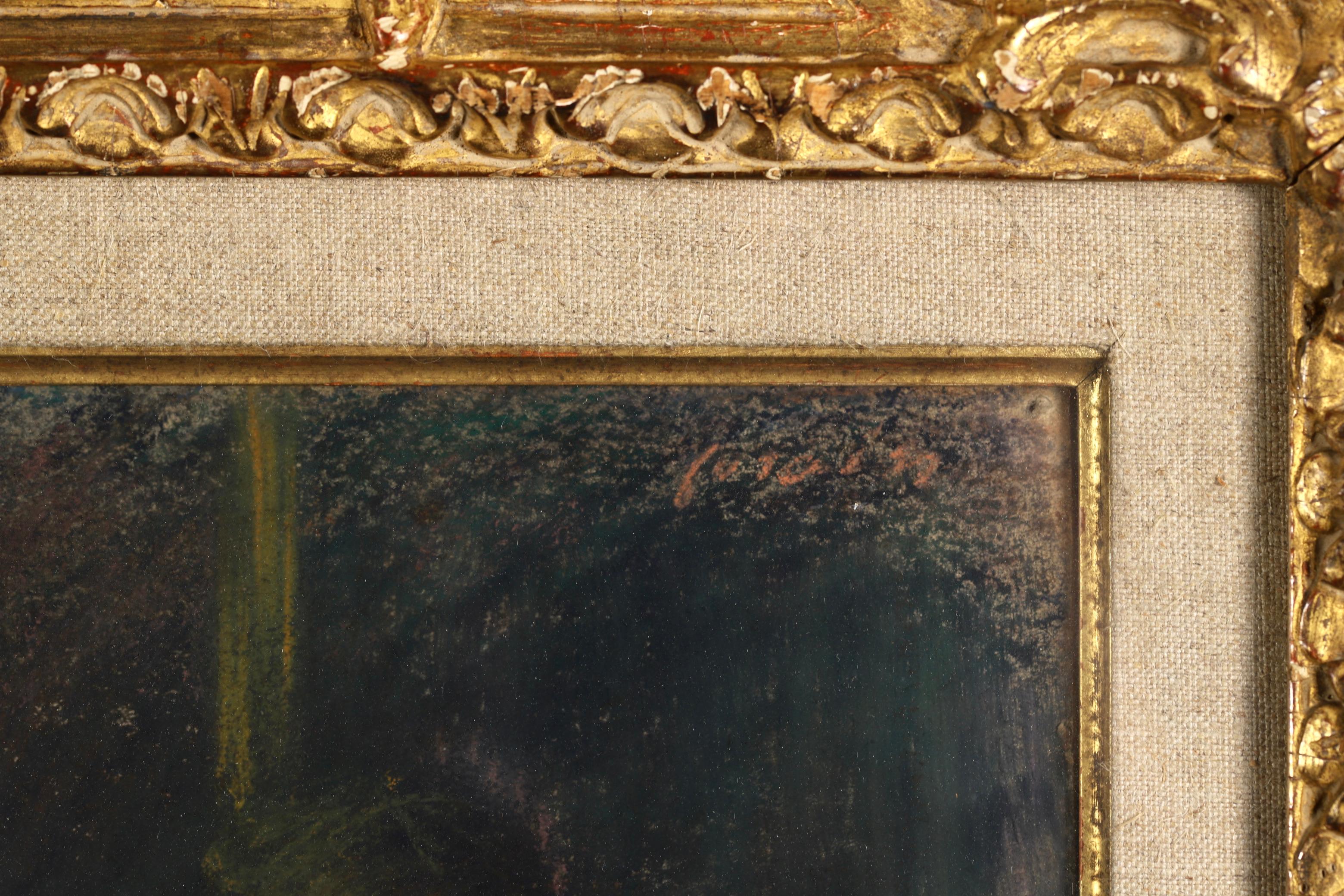 Le Lever - Figures impressionnistes au pastel d'intérieur par Jean Louis Forain en vente 9
