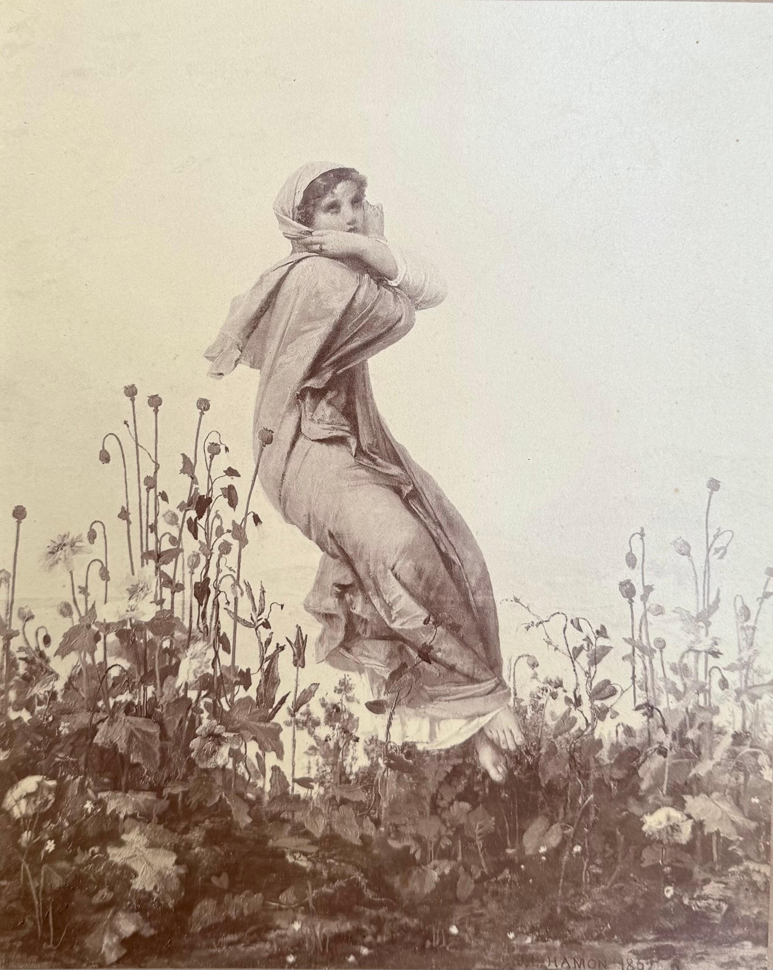 Le Crepuscule (Beige), Figurative Photograph, von Jean Louis Hamon
