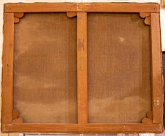 Madame Cosson dans son jardin