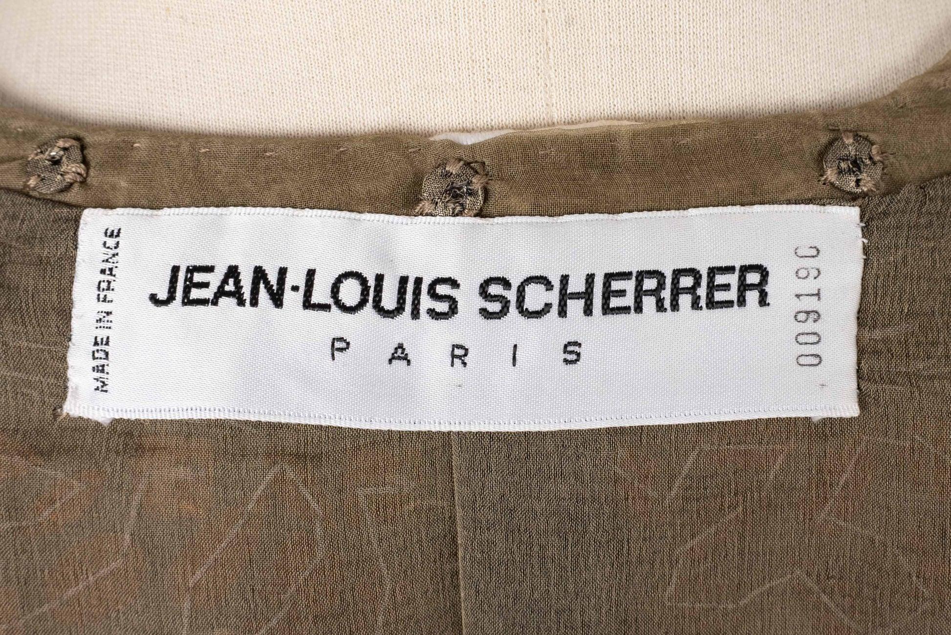 Boléro/jaquette haute couture Jean-Louis Scherrer en vente 6