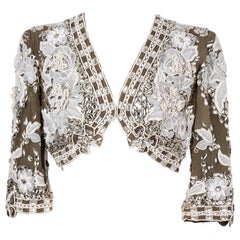Jean-Louis Scherrer bolero / chaqueta Alta Costura