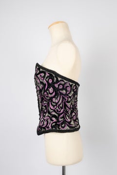 Jean Louis Scherrer Bustier Top Haute Couture