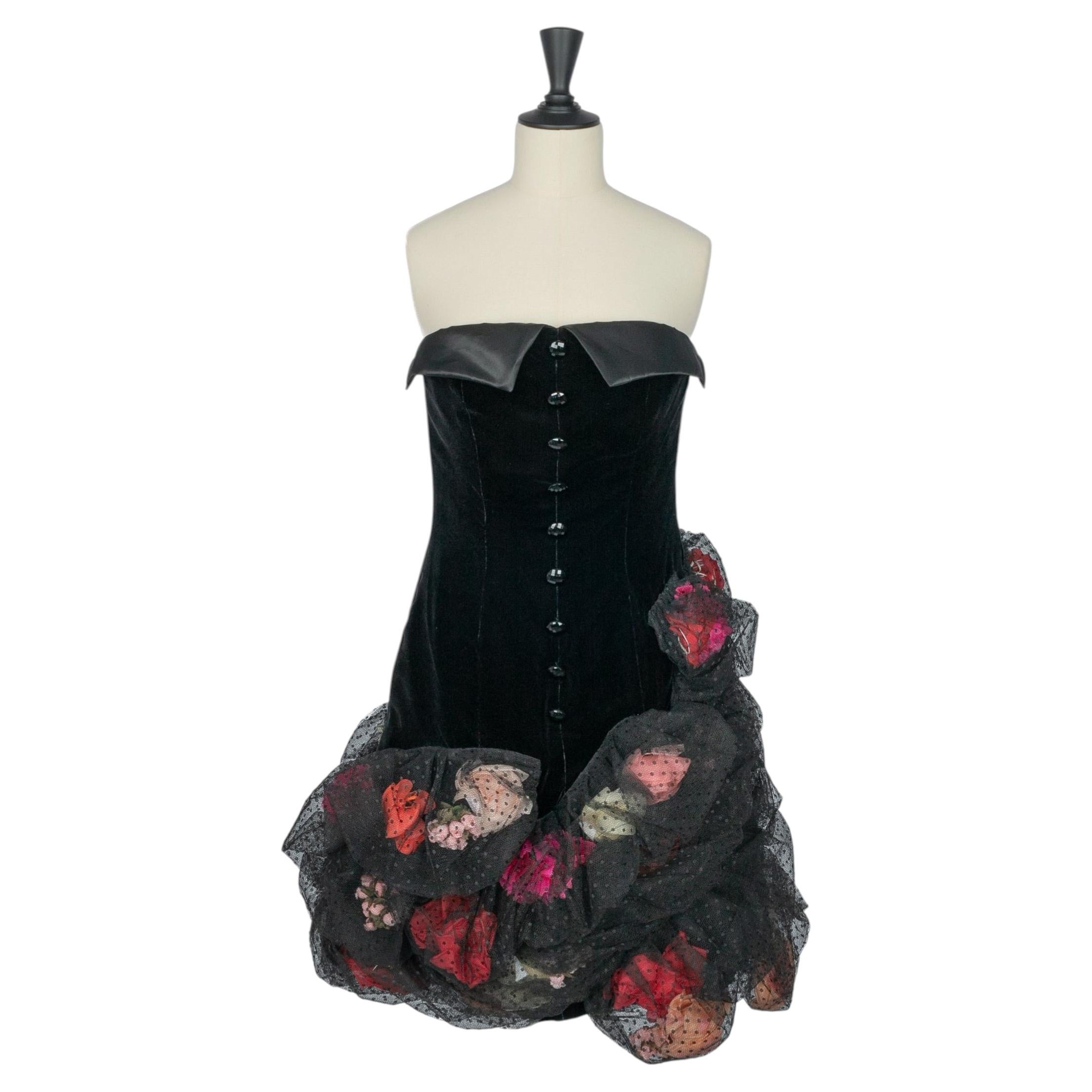 Jean-Louis Scherrer dress by Jean-Louis Scherrer Haute Couture circa 1990