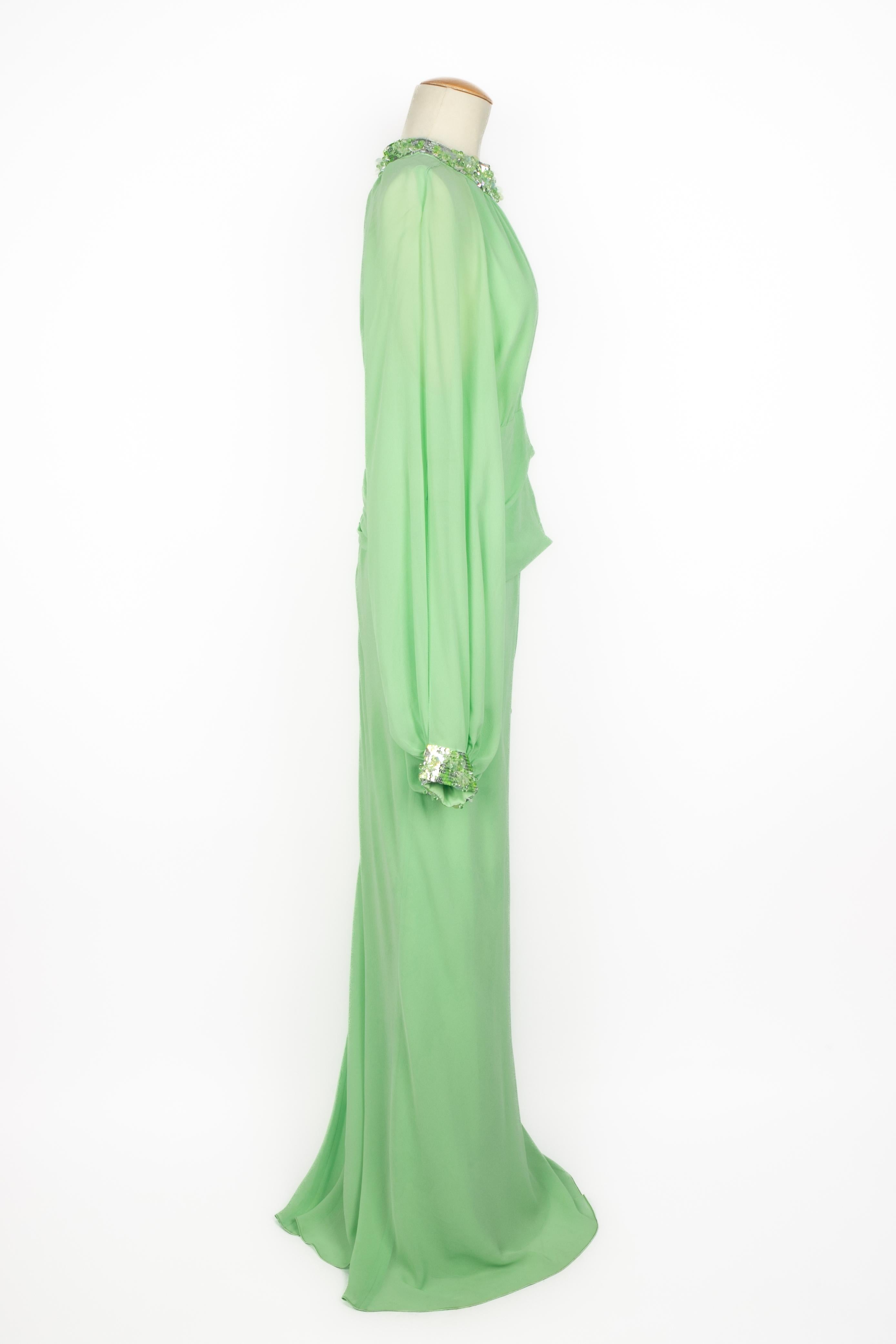 Robe Jean-Louis Scherrer Excellent état - En vente à SAINT-OUEN-SUR-SEINE, FR