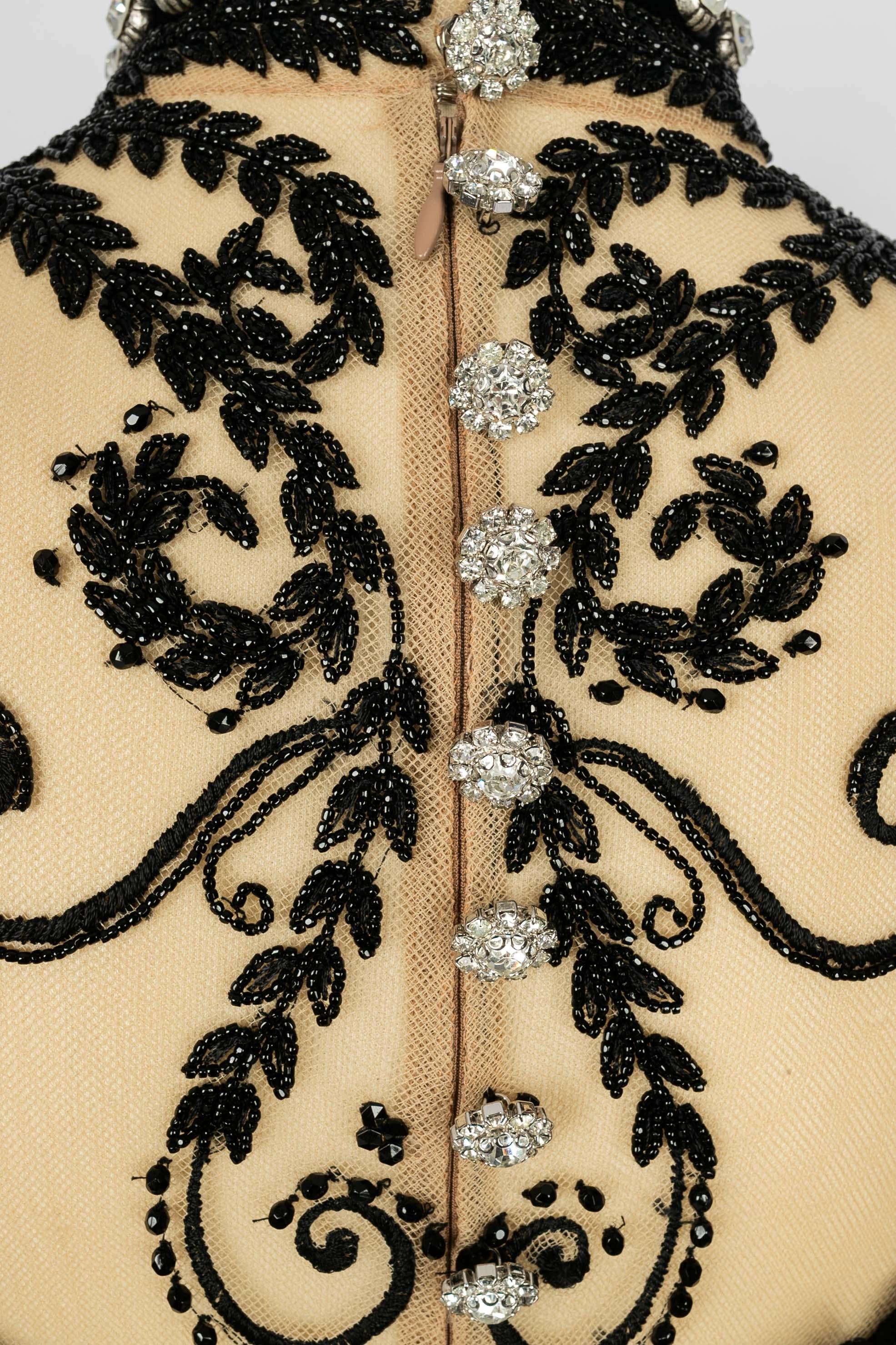 Abito Jean-Louis Scherrer Haute Couture inverno 2005 in vendita 3
