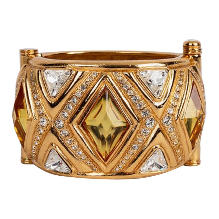 Brazalete de oro Jean-Louis Scherrer