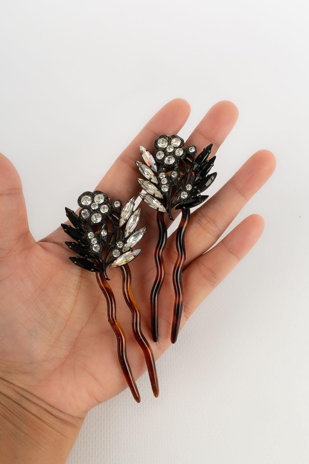 Jean-Louis Scherrer Hair jewelry In Good Condition For Sale In SAINT-OUEN-SUR-SEINE, FR