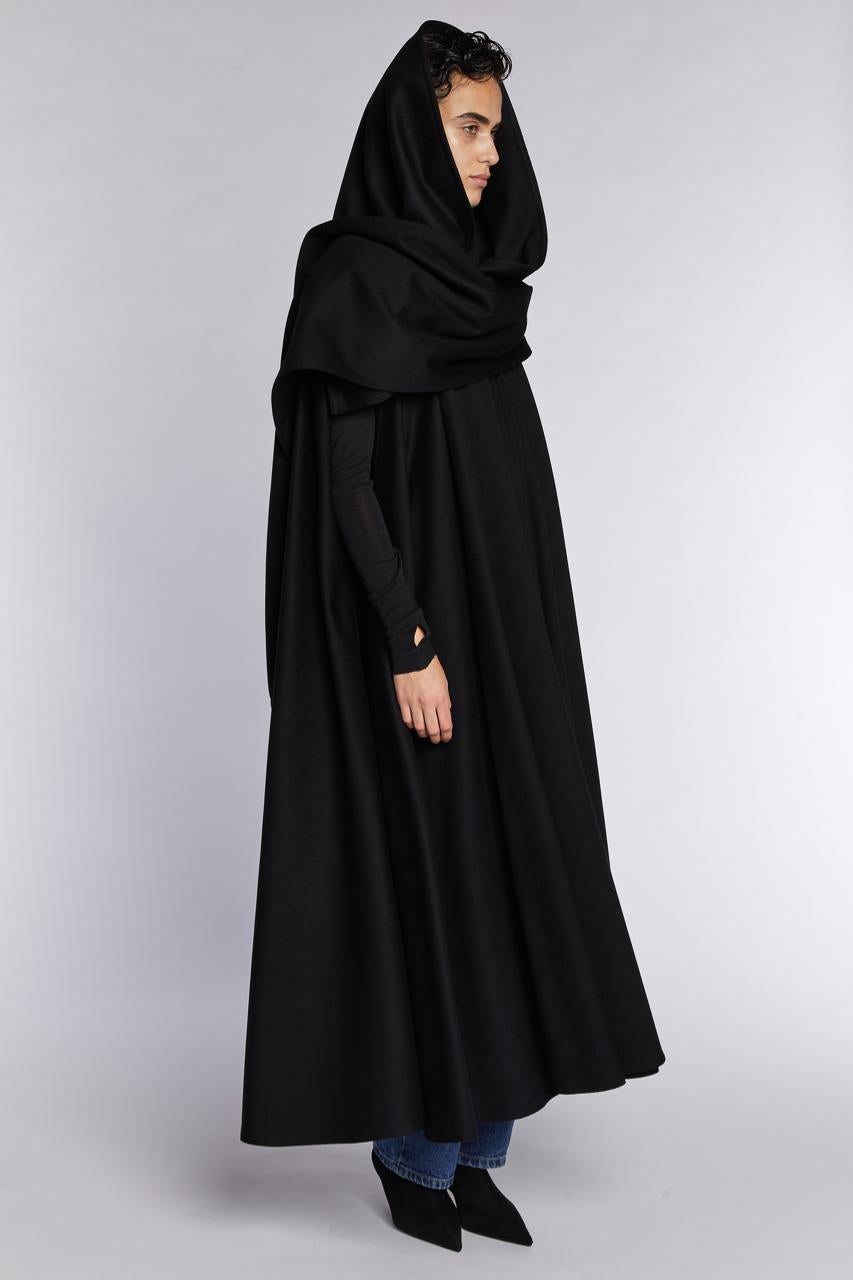 Jean-Louis Scherrer Haute Couture Cape 1970s For Sale 7