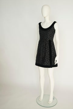 Jean Louis Scherrer Haute Couture Little Black Dress