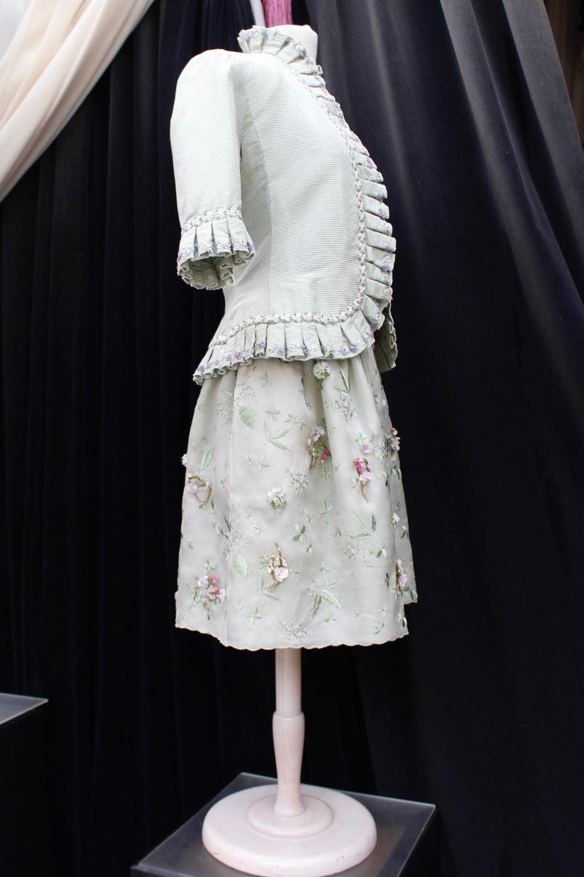 Women's Jean-Louis Scherrer Haute Couture Spring Motifs Set For Sale