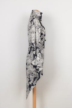 Jean-Louis Scherrer Navy Blue Jacket Haute Couture