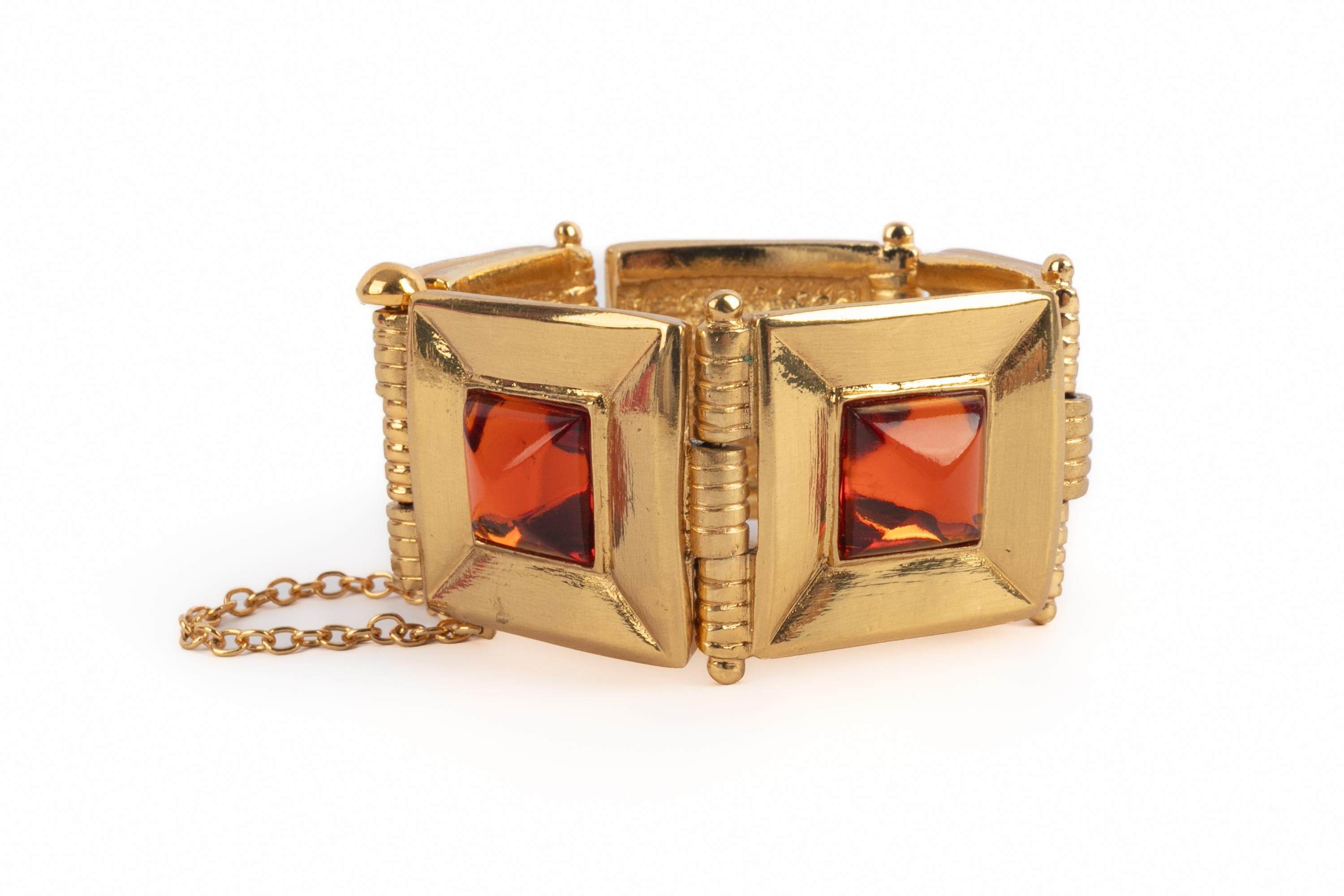 Pulsera de estrases Jean-Louis Scherrer en venta 2