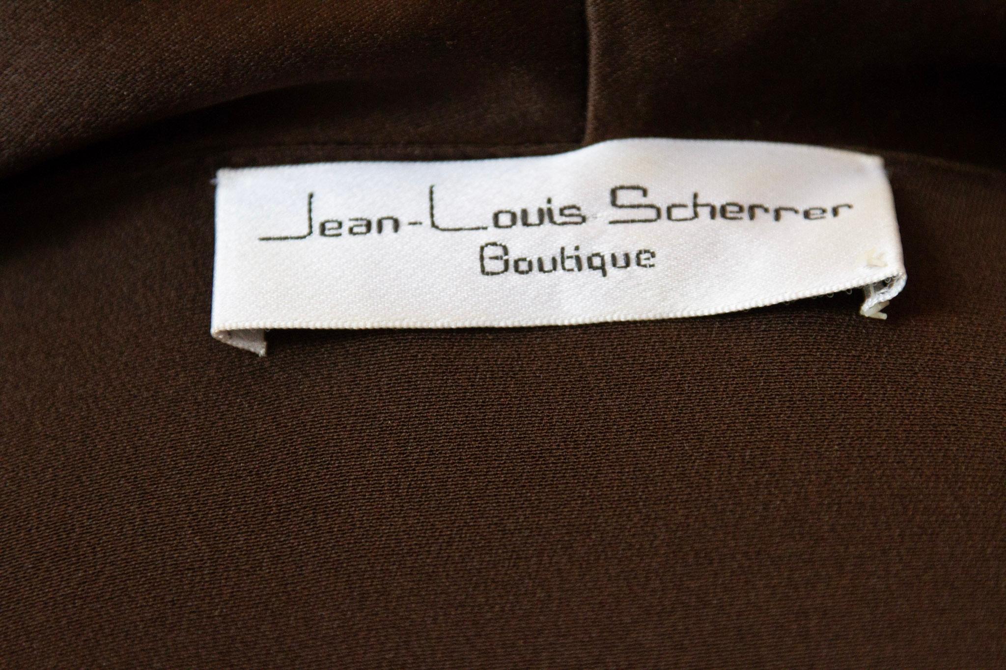 Women's or Men's Jean-Louis Scherrer Ruffled Blouse  For Sale