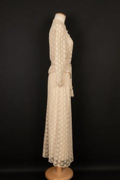 Jean-Louis Scherrer Skirt Set Haute Couture
