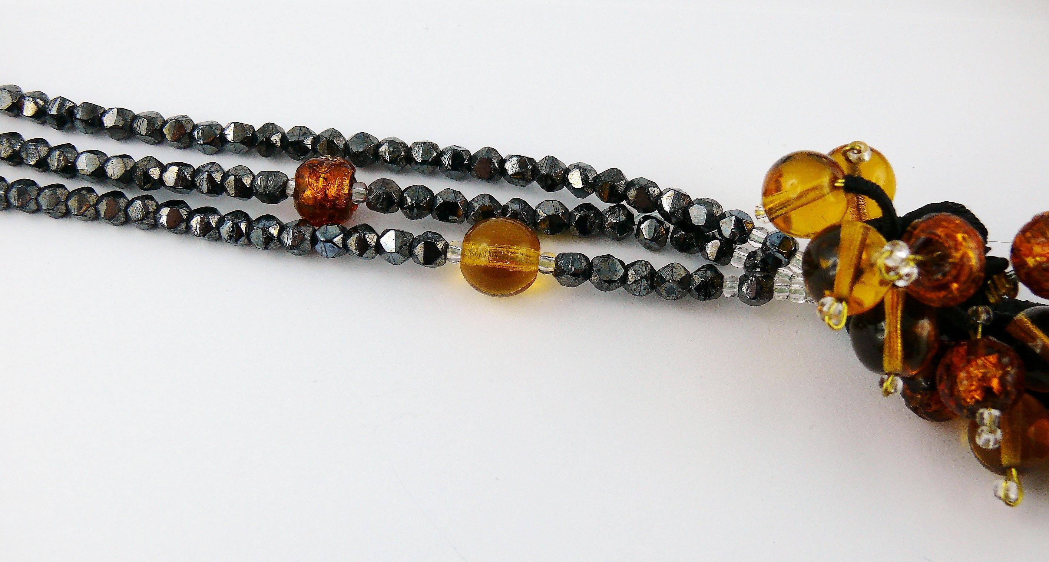 jet and amber necklace