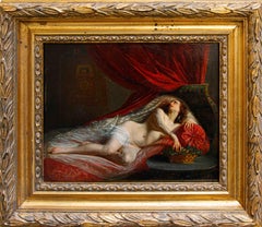 By Jean Louis Victor Viger de Vigneau (Argentan, 1819- Paris, 1879), Cleopatra
