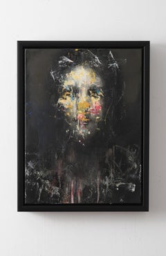 Hannah, original painting, still-life, abstract art, portrait, impressionistic