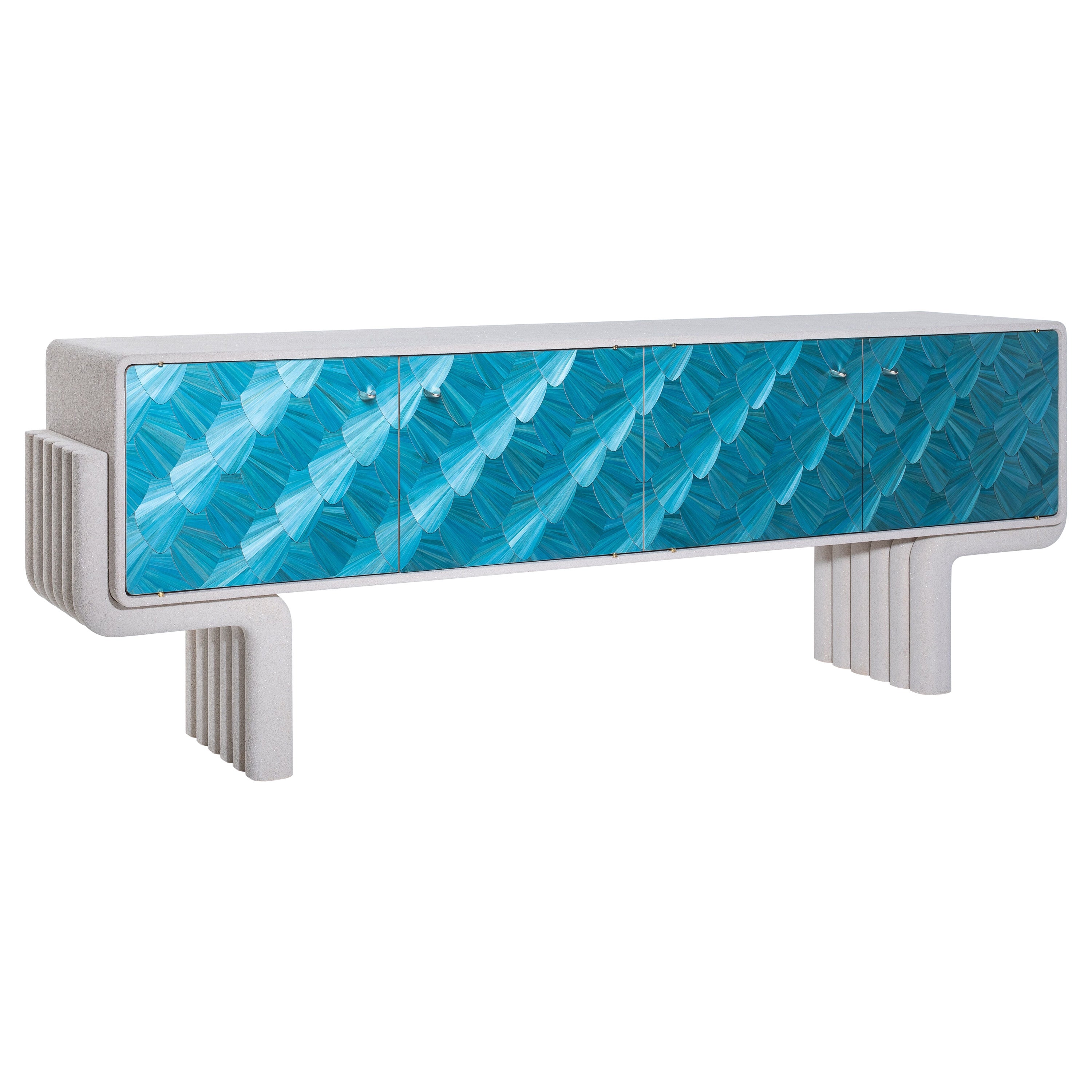 Jean-Luc Le Mounier, Cabinet Blanche, 4-door Cabinet, France, 2021