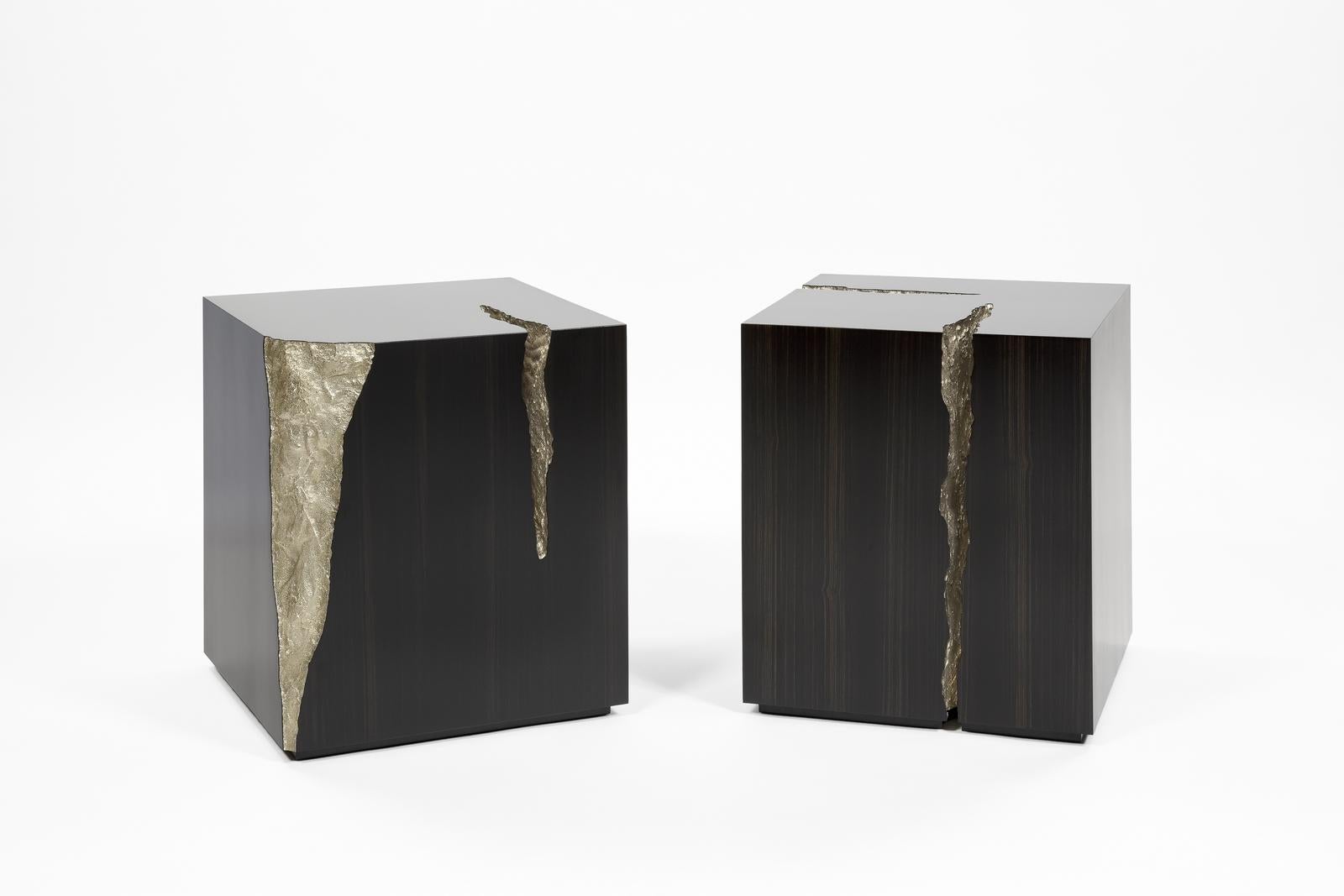 The Brittany-based designer, artist, and furniture maker Jean-Luc Le Mounier has been acquainted with the world of craftsmanship since his childhood, a large part of which was spent in the workshop of his grandfather, a carpenter. “Already when I