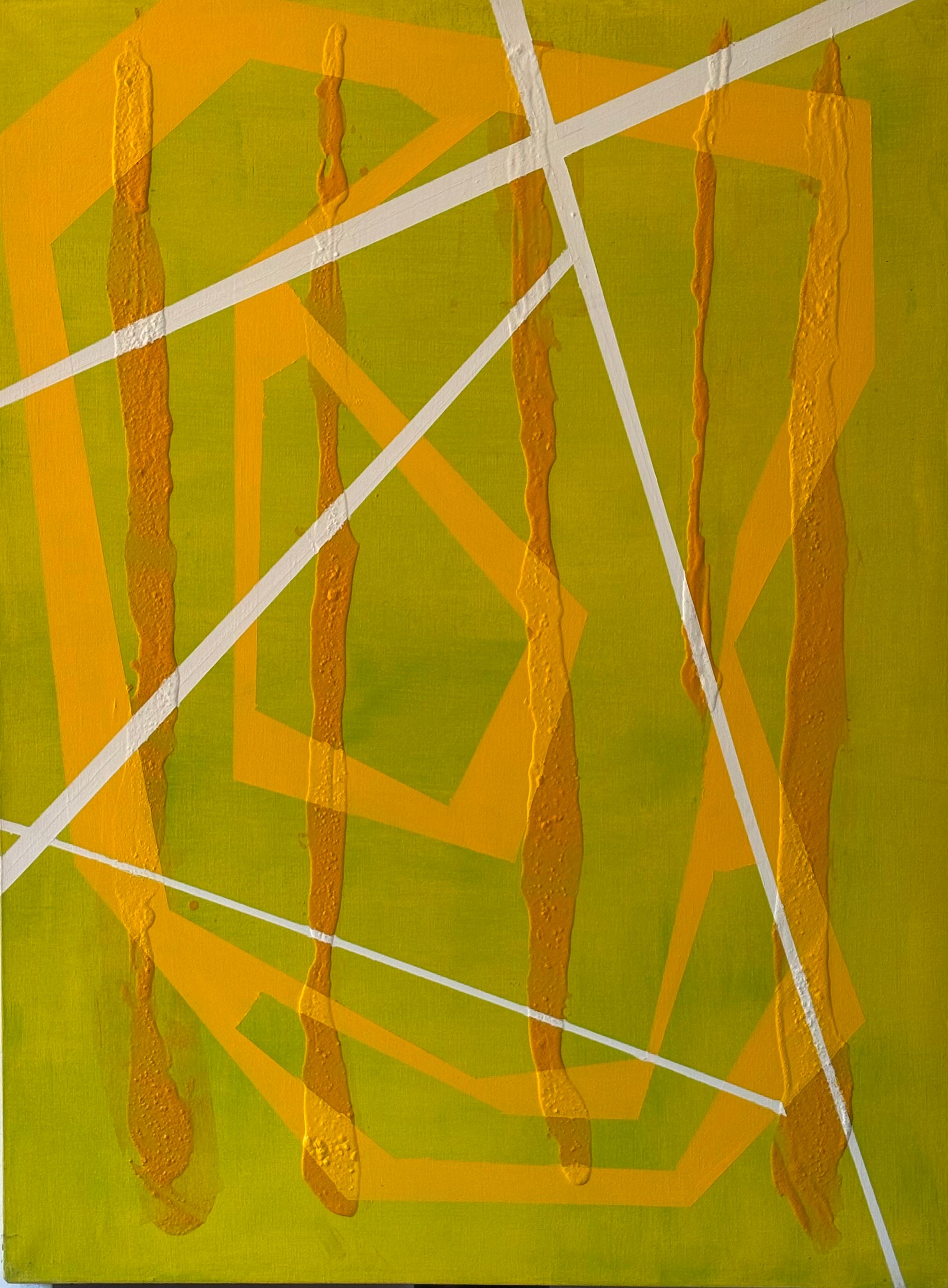 Abstract Painting de Jean-Luc Veret - Arte abstracto contemporáneo francés de J.-L. Veret - Allégorie