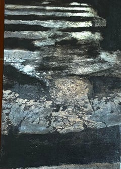 Art abstrait contemporain français de J.L.A. Veret - The Eclipse