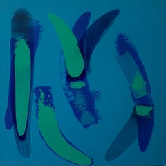 Art abstrait contemporain français de J.L.A. Veret - Equinoxe