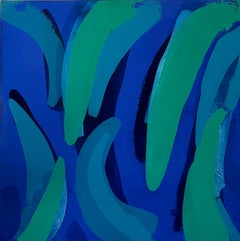 Art abstrait contemporain français de J.L.A. Veret - Etincelle