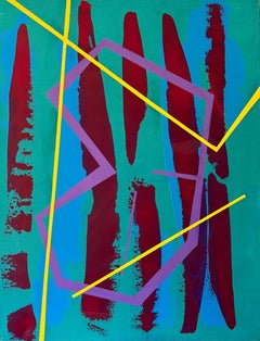 Art abstrait contemporain français de J.L.A. Veret - Insomnie