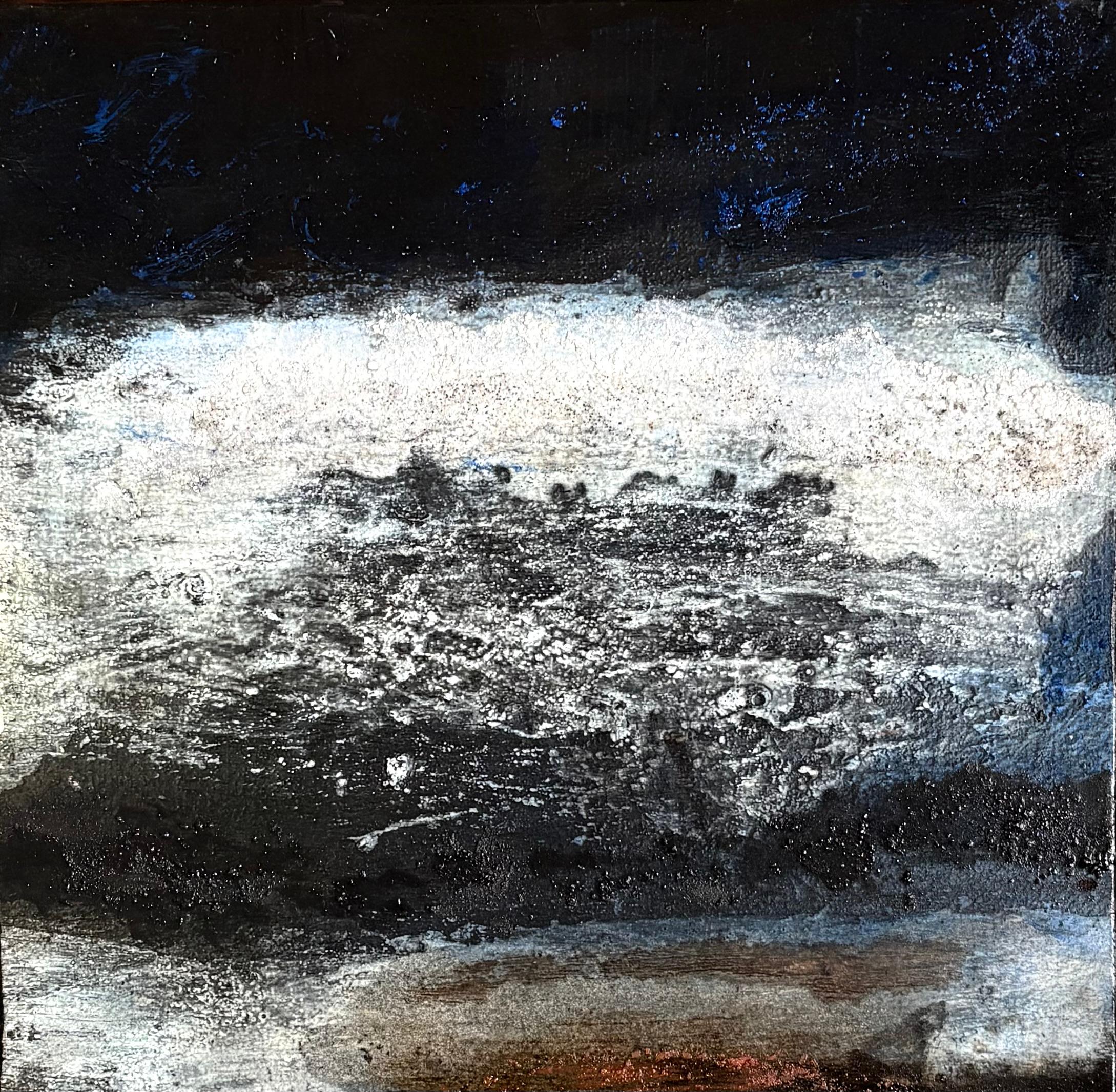 French Contemporary Abstract Art by J.-L. Veret - Lame de Fond