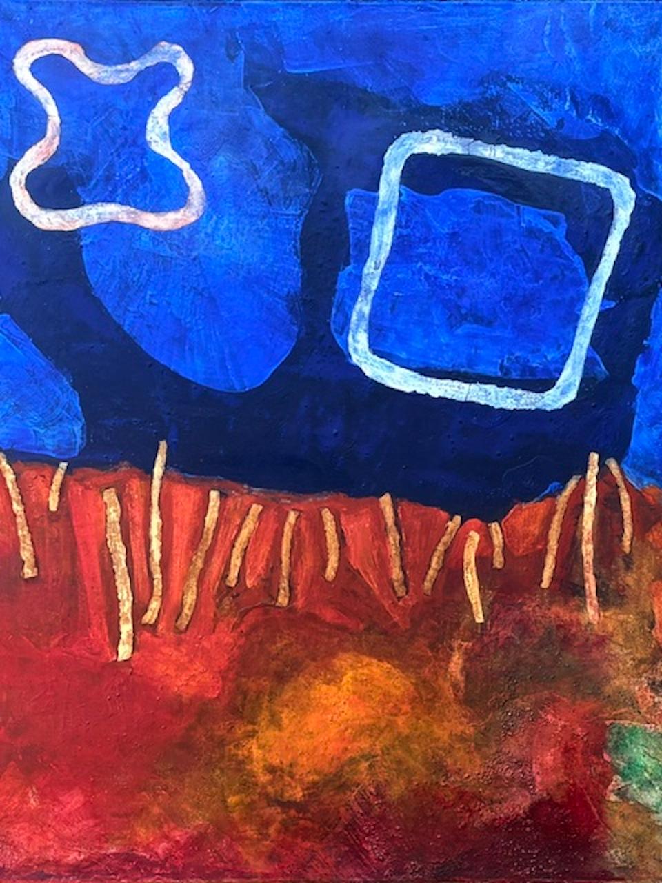 Jean-Luc Veret Abstract Painting – Französische Contemporary Abstract Art von J.-L. Veret - Les Anges