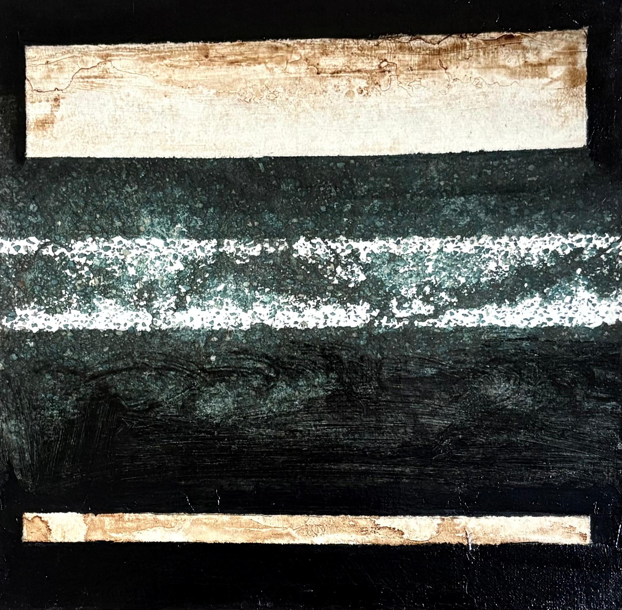 French Contemporary Abstract Art by J.-L. Veret - Macadam XII