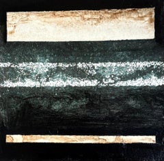Art abstrait contemporain français de J.L.A. Veret - Macadam XII