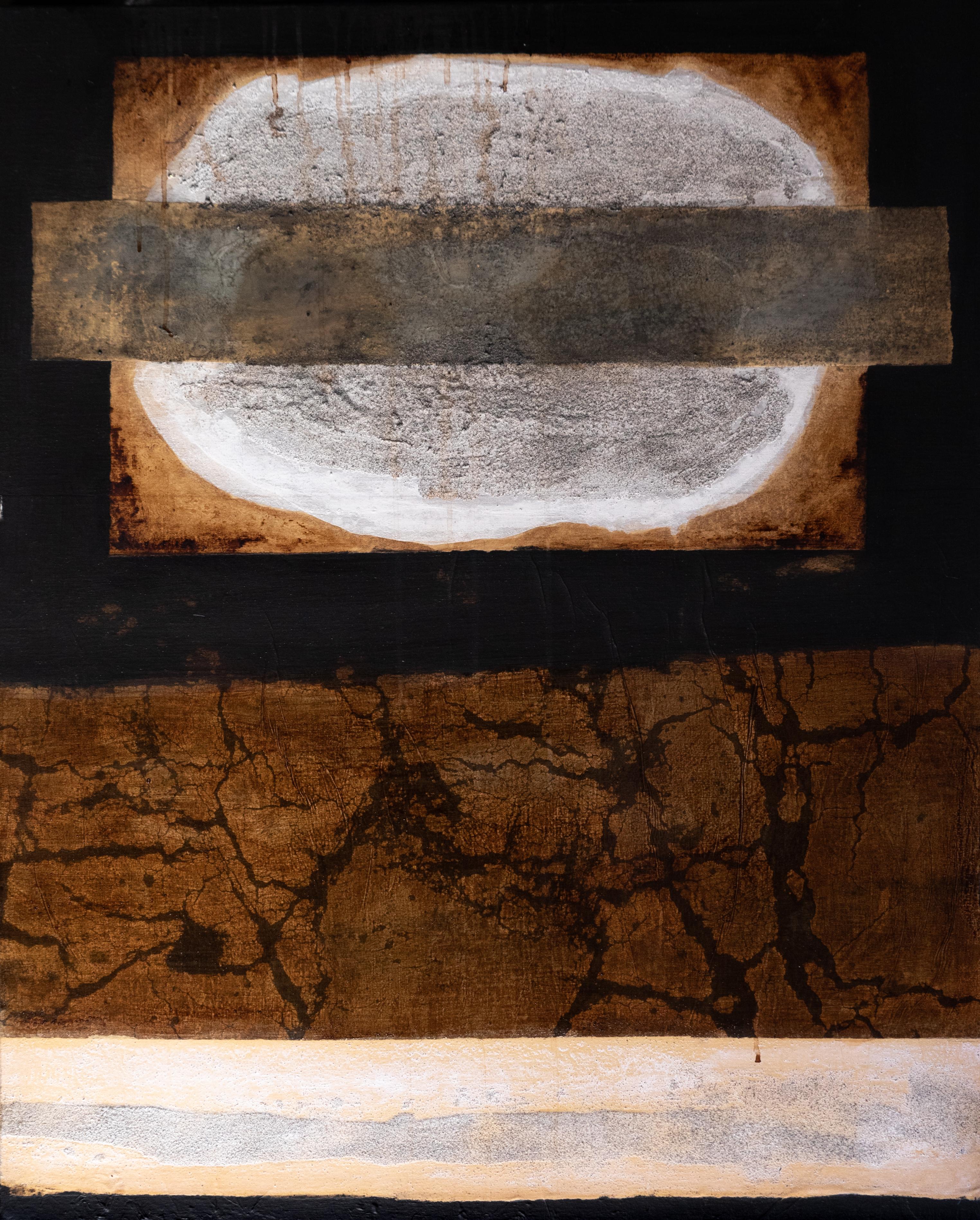 Abstract Painting di Jean-Luc Veret - Arte astratta contemporanea francese di J.-L. Veret - Macadam XIV