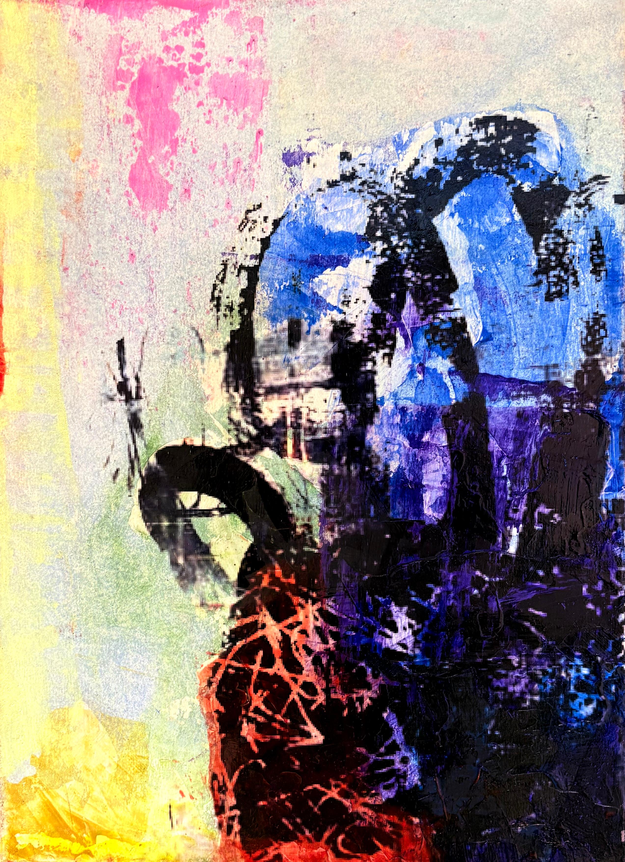 French Contemporary Abstract Art by J.-L. Veret - Oeil de Raison