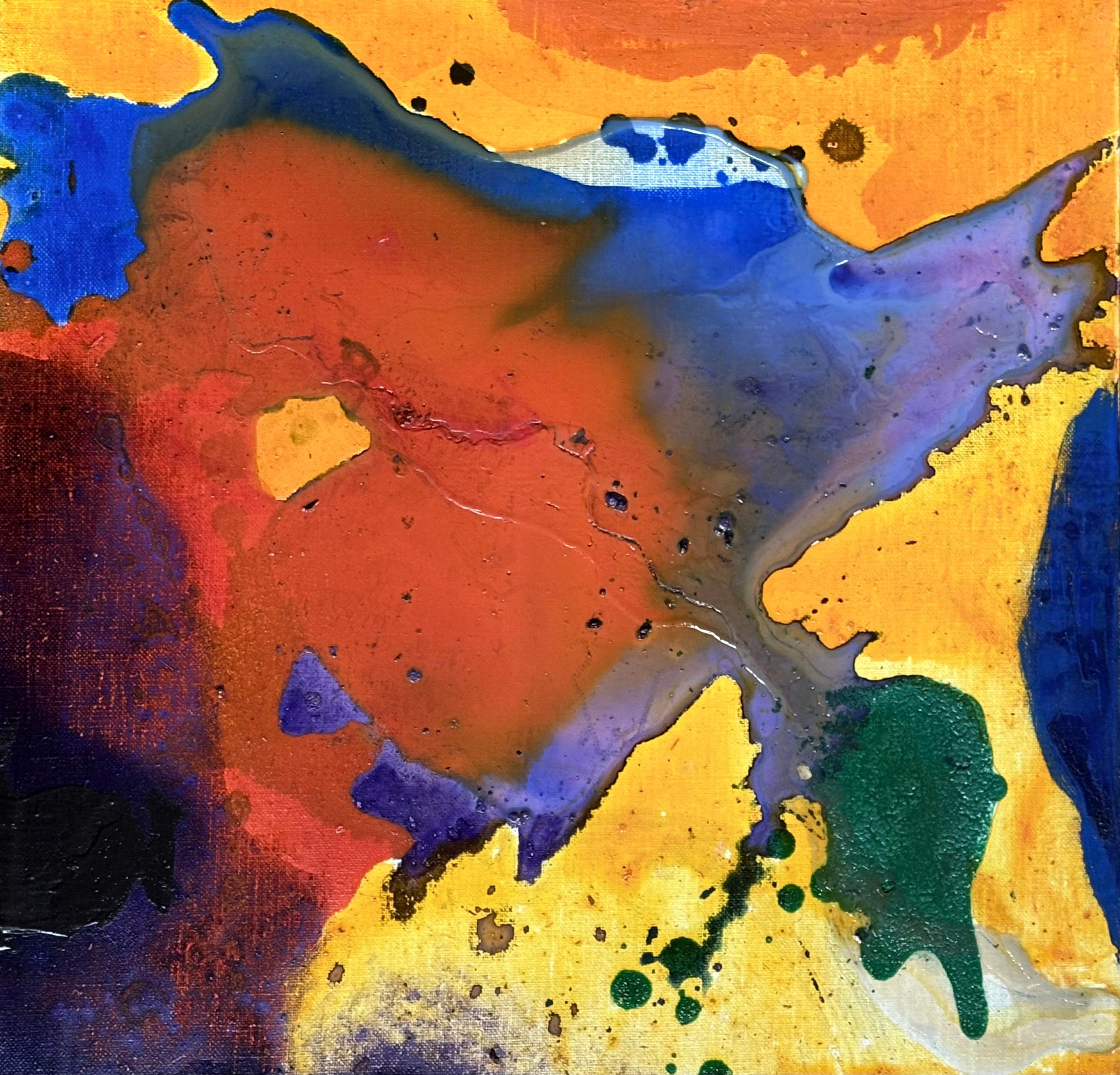 French Contemporary Abstract Art by J.-L. Veret - Souffle